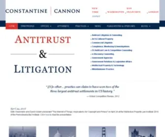 Constantinecannon.com(Experienced Trial) Screenshot