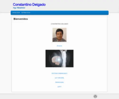 Constantinodelgado.com(Constantino Delgado) Screenshot