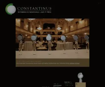 Constantinus.net(Constantinus Award) Screenshot