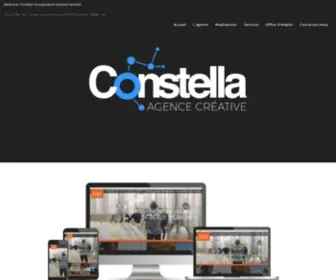 Constella.ca(Conception Web Laurentides) Screenshot