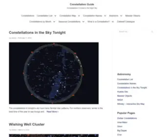 Constellation-Guide.com(Constellation Guide) Screenshot