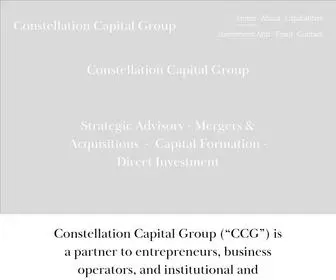 Constellationgp.com(Constellation Capital Group) Screenshot