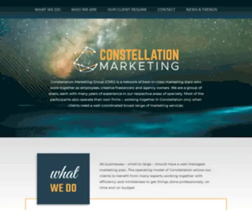 Constellationmarketinggroup.com(Constellation Marketing Group) Screenshot