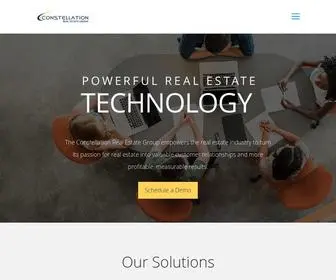 Constellationreg.com(Constellation Real Estate Group) Screenshot