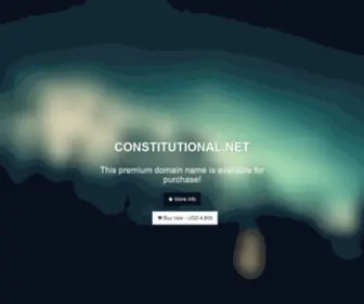 Constitutional.net(Domain name is for sale) Screenshot