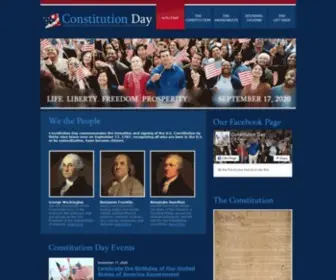Constitutionday.com(Constitution Day) Screenshot