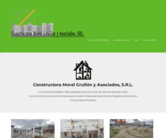 Constmorelgrullon.com(Constructora) Screenshot