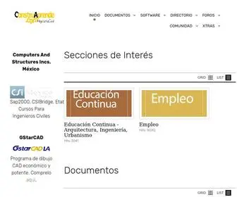 Construaprende.com(Ingeniería Civil y Arquitectura) Screenshot