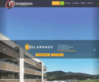 Construccionesdomeno.com(Construcciones) Screenshot