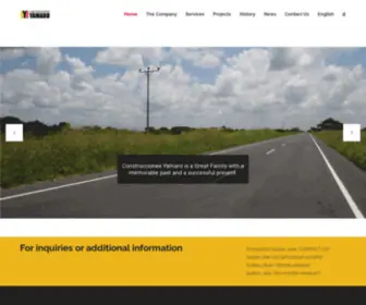 Construccionesyamaro.com(Construcciones Yamaro) Screenshot