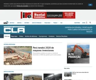Construccionlatinoamericana.com(Construcción) Screenshot