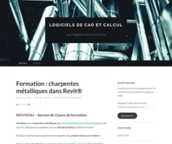 Construction-Structure.com(Logiciels de CAO et calcul) Screenshot