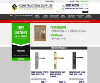 Construction-Supplies.co.uk(Construction Supplies) Screenshot