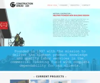 Constructionaheadinc.com(Construction Ahead) Screenshot