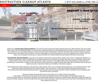 Constructioncleanupatlanta.com(Home ) Screenshot