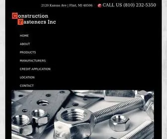 Constructionfastenersinc.com(Construction Fasteners Inc) Screenshot