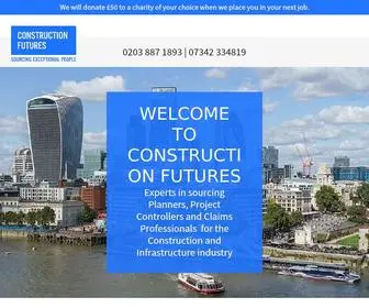 Constructionfuturesuk.com(Construction Futures) Screenshot