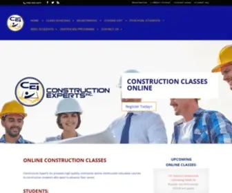 Constructionguy.com(Construction Education Courses) Screenshot