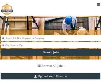 Constructionjobs.com(ConstructionJobs) Screenshot