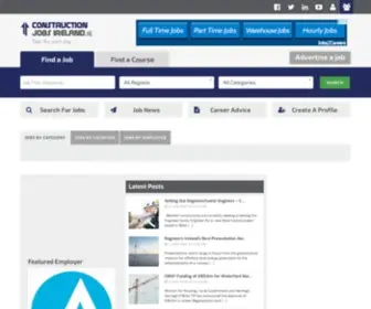 Constructionjobsireland.ie(Find construction jobs in Ireland) Screenshot