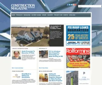 Constructionmagnet.com(Frame Building News) Screenshot