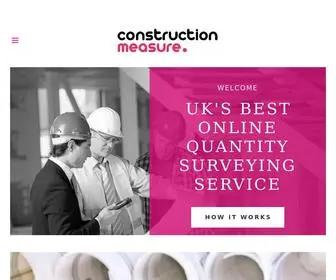 Constructionmeasure.co.uk(Construction Measure) Screenshot