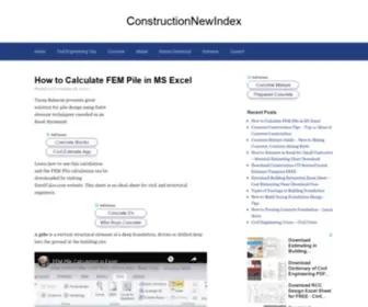 Constructionnewsindex.com(Construction News Index) Screenshot