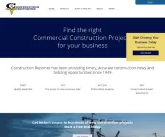 Constructionreporter.com(Construction Reporter) Screenshot