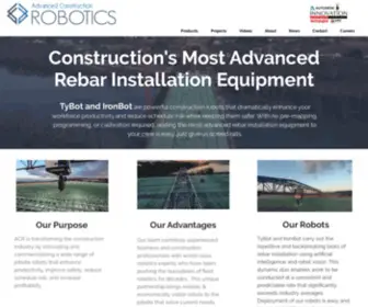 Constructionrobots.com(Rebar Equipment) Screenshot