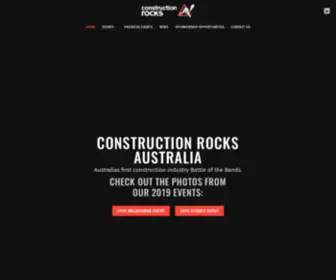 Constructionrocks.com.au(Construction Rocks Australia) Screenshot