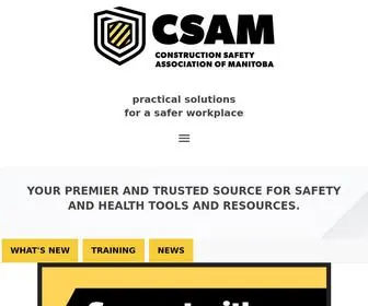 Constructionsafety.ca(Practical Solutions for a Safer Workplace) Screenshot