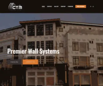 Constructiontm.com(Stucco, EIFS, Dryvit Contractor) Screenshot