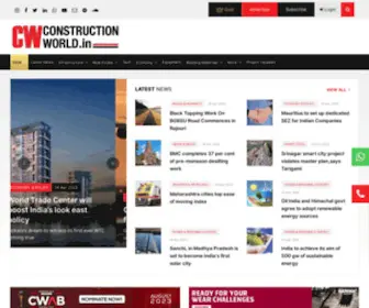 Constructionworld.in(Construction World) Screenshot