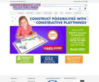 Constructiveplaythings.com(Constructive Playthings) Screenshot