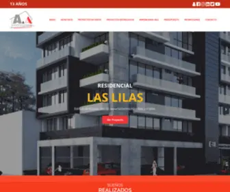 Constructoraaya.com(Constructora A&A) Screenshot