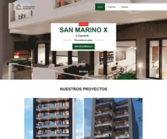 Constructoracipolletti.com(#1 Desarrollando Edificios en Cipolletti) Screenshot