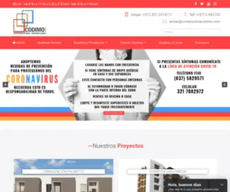 Constructoracodimo.com(Cúcuta) Screenshot