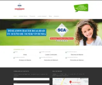 Constructoraltamira.com(Constructora Altamira) Screenshot