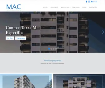 Constructoramac.com.do(CONSTRUCTORA MAC) Screenshot