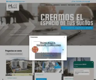 Constructorammvr.com(Constructora MMVR) Screenshot