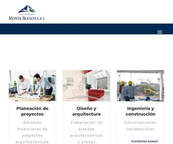 Constructoramonteblanco.com(Monte Blanco) Screenshot