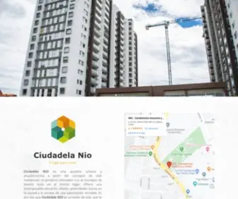 Constructoranio.com(Ciudadela Nio) Screenshot