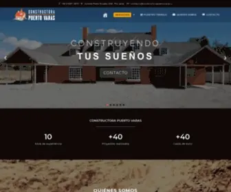 Constructorapuertovaras.cl(Empresa Constructora) Screenshot