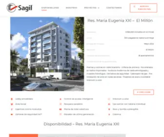 Constructorasagil.com(Constructora Sagil) Screenshot