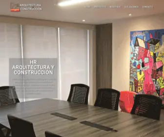 Constructoreshr.com(HR Arquitectura y Construcción) Screenshot