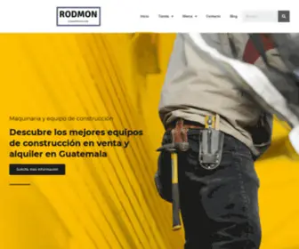 Construimportrodmon.com(Venta de maquinaria y equipo de construcción) Screenshot