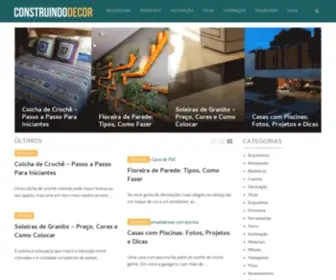 Construindodecor.com.br(Construindo) Screenshot