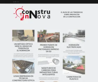 Construinnova.net(El Blog de las tendencias sobre Innovación en la construcción) Screenshot