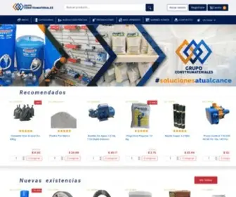 Construmateriales.com(C.A. Tu Ferretería Online en la Isla de Margarita) Screenshot