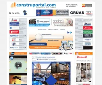 Construportal.com(Directorio de la Construccion) Screenshot